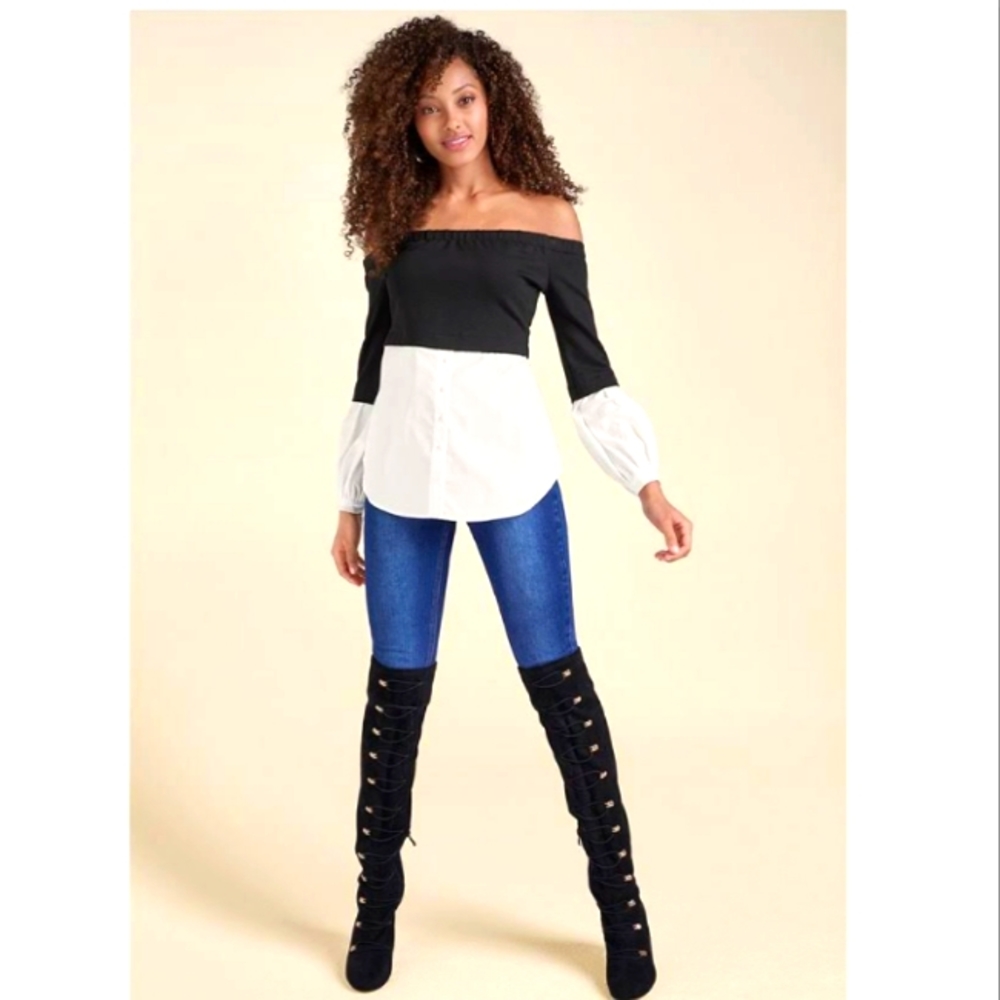 Vintage Inspired Over Knee Boots Featuring Soft Vegan Suede Size 8 - Picture 2 of 16